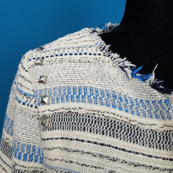 🤠🐎 AMERICAN RAG Western Fringe Jacket with Embellishments - Picture 2 of 5